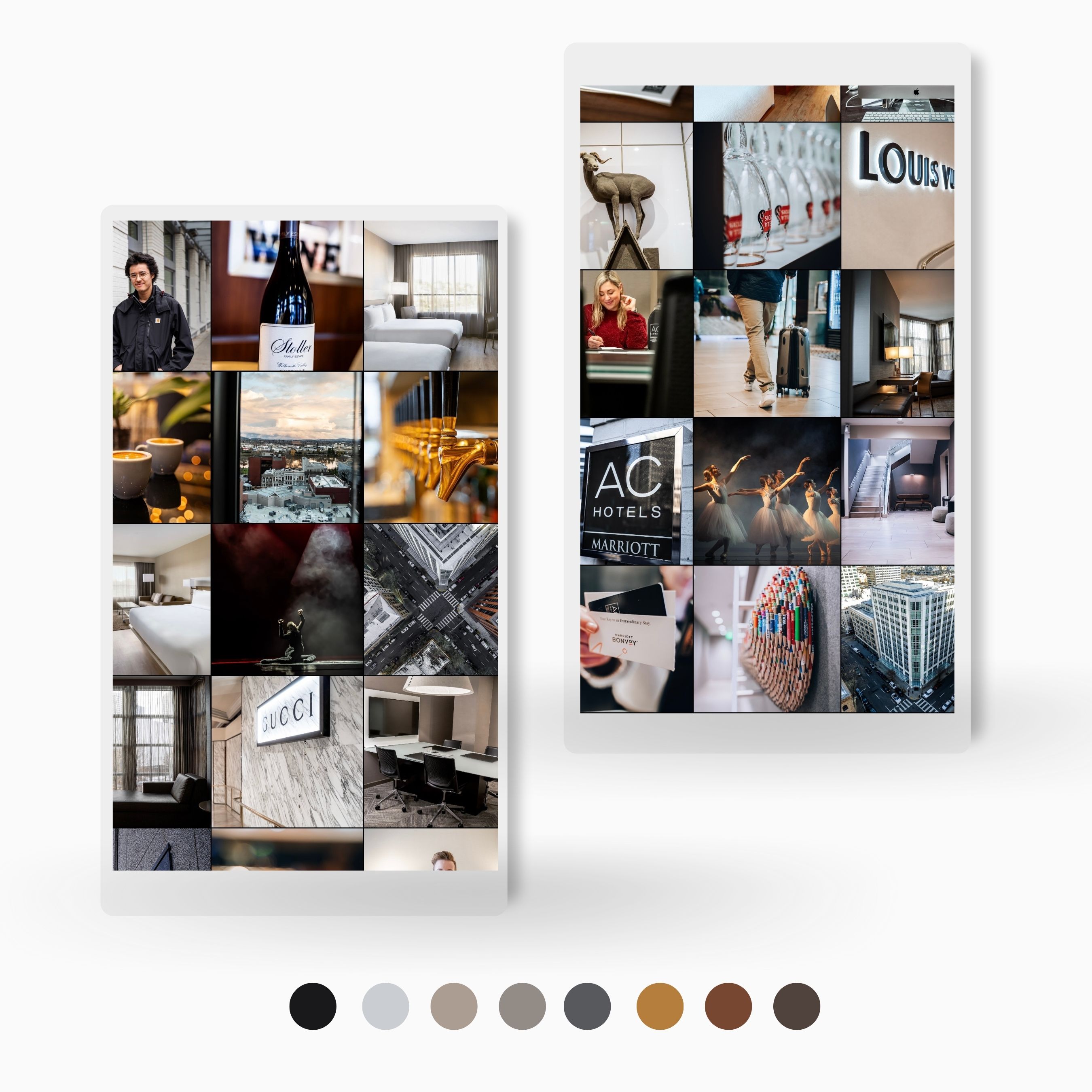 an example of an instagram layout